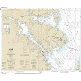 NOAA Chart 12282: Chesapeake Bay Severn and Magothy Rivers