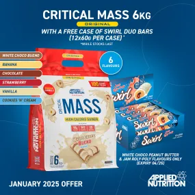 Original Formula - Critical Mass 6kg (25 Servings)