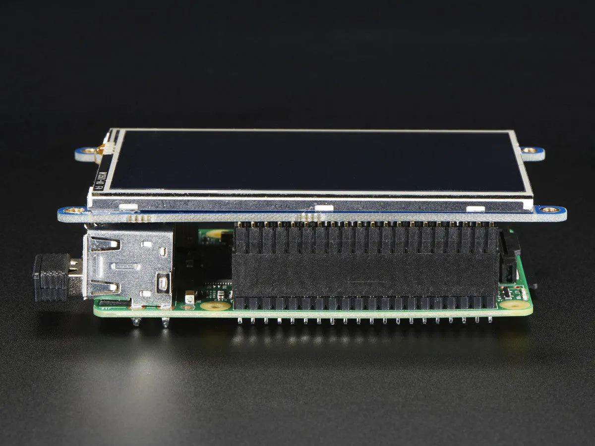 PiTFT Plus 480x320 3.5" TFT Touchscreen for Raspberry Pi