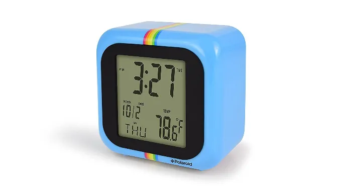 Polaroid Digital Clock with Indoor Temperature - Ships Same/Next Day!