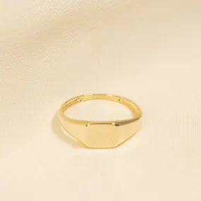 Rectangle Signet Ring