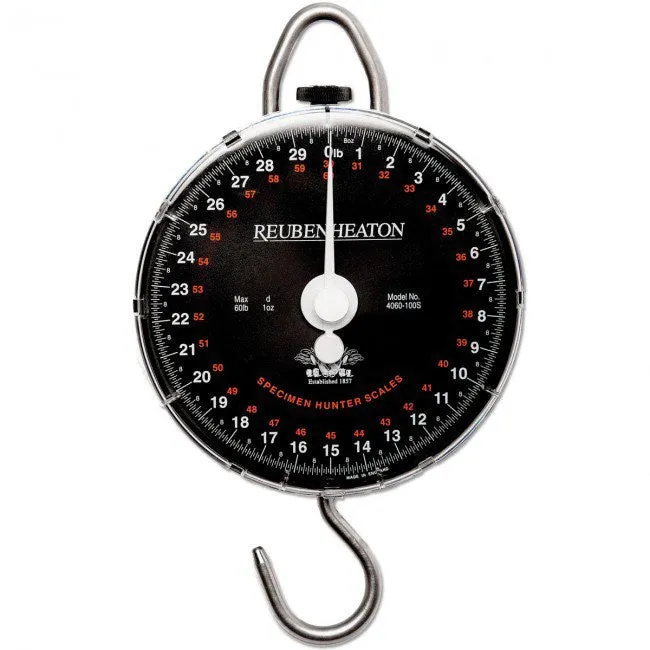 Reuben Heaton Specimen Hunter Scale