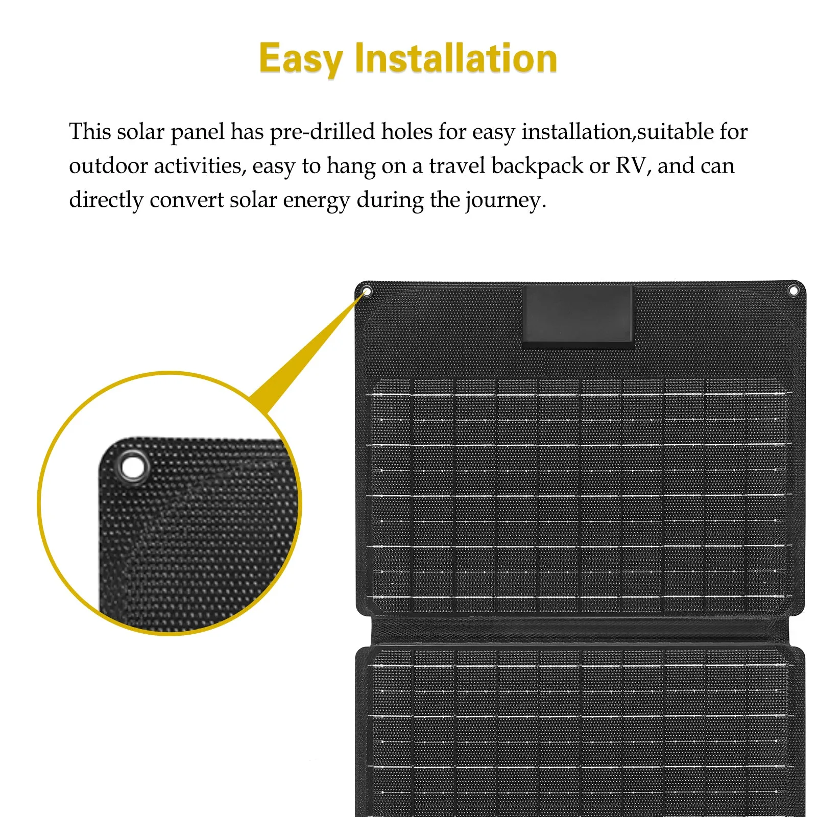 ROCKSOLAR Weekender MAX 80W 111Wh Portable Solar Generator Kit