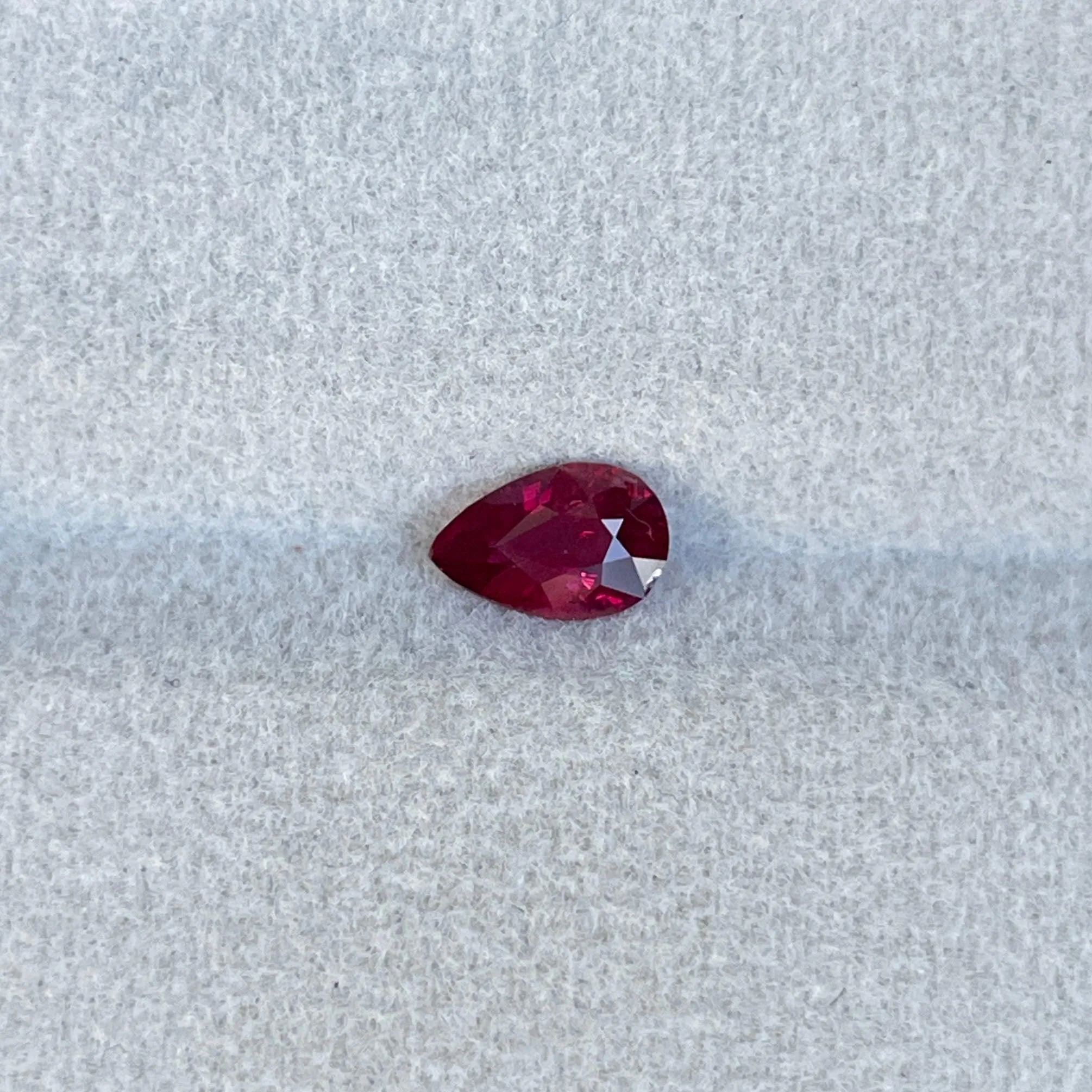 ruby stone for ring natural Loose Gemstones 0.58 crt. for ruby gem stone ring