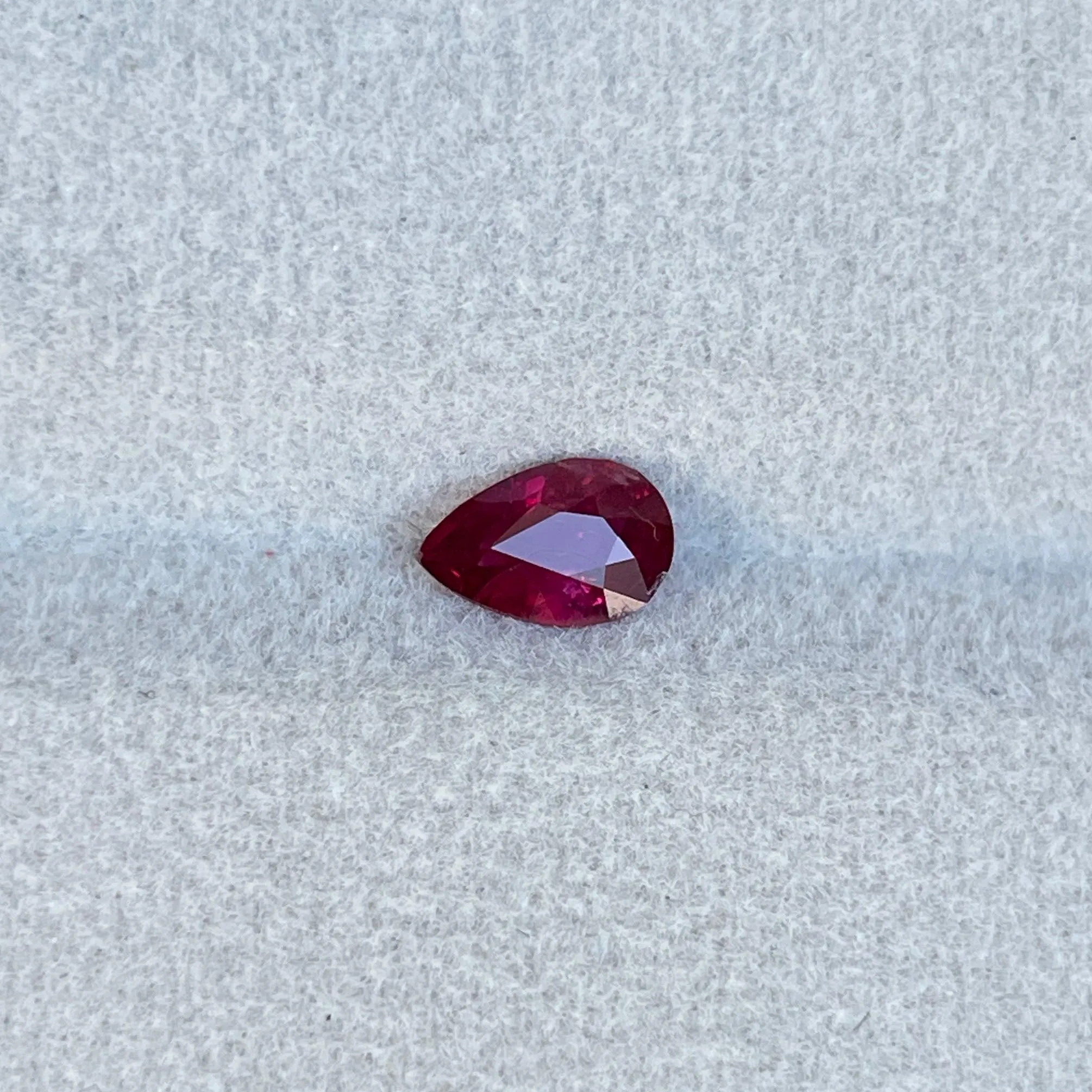 ruby stone for ring natural Loose Gemstones 0.58 crt. for ruby gem stone ring