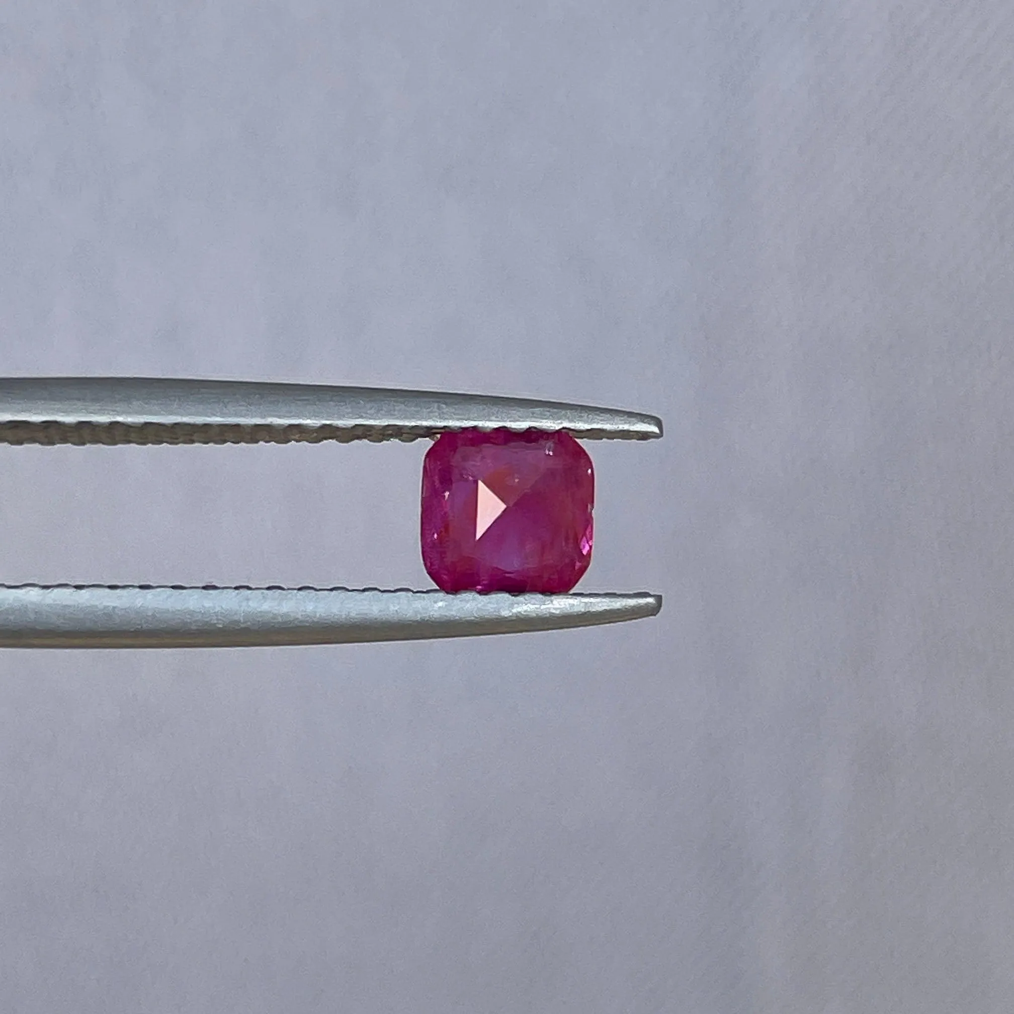 ruby stone ring in silver Certified Natural Unheated Ruby 0.52 crt. rubygems for ring