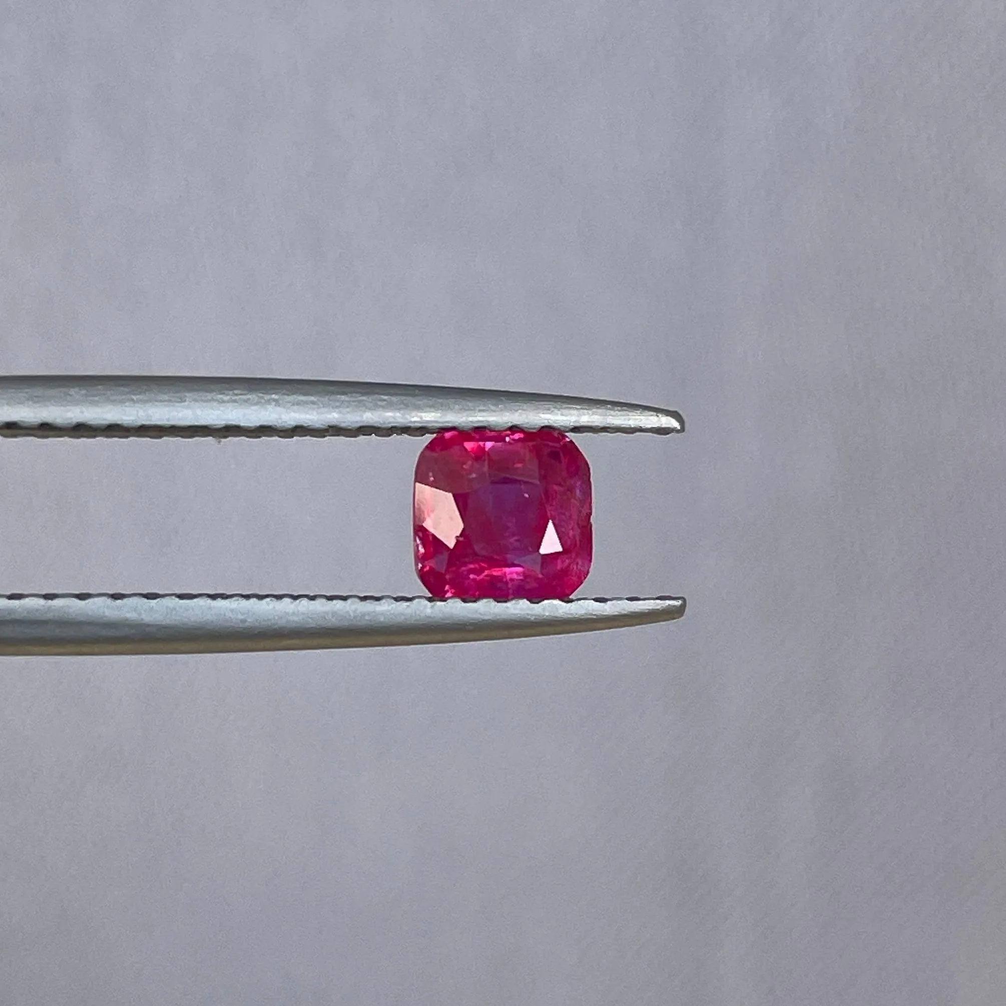 ruby stone ring in silver Certified Natural Unheated Ruby 0.52 crt. rubygems for ring