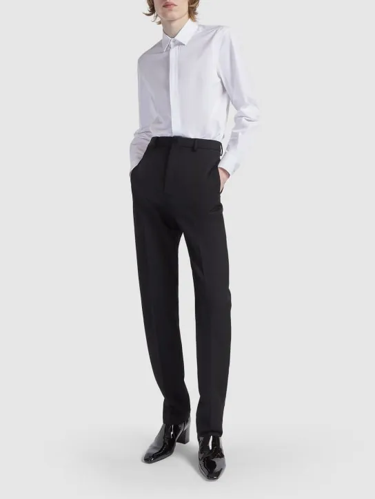 Saint Laurent   Cotton poplin shirt 