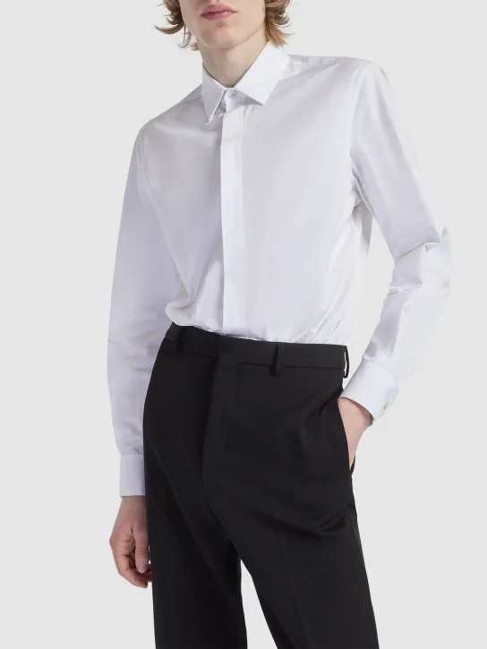 Saint Laurent   Cotton poplin shirt 