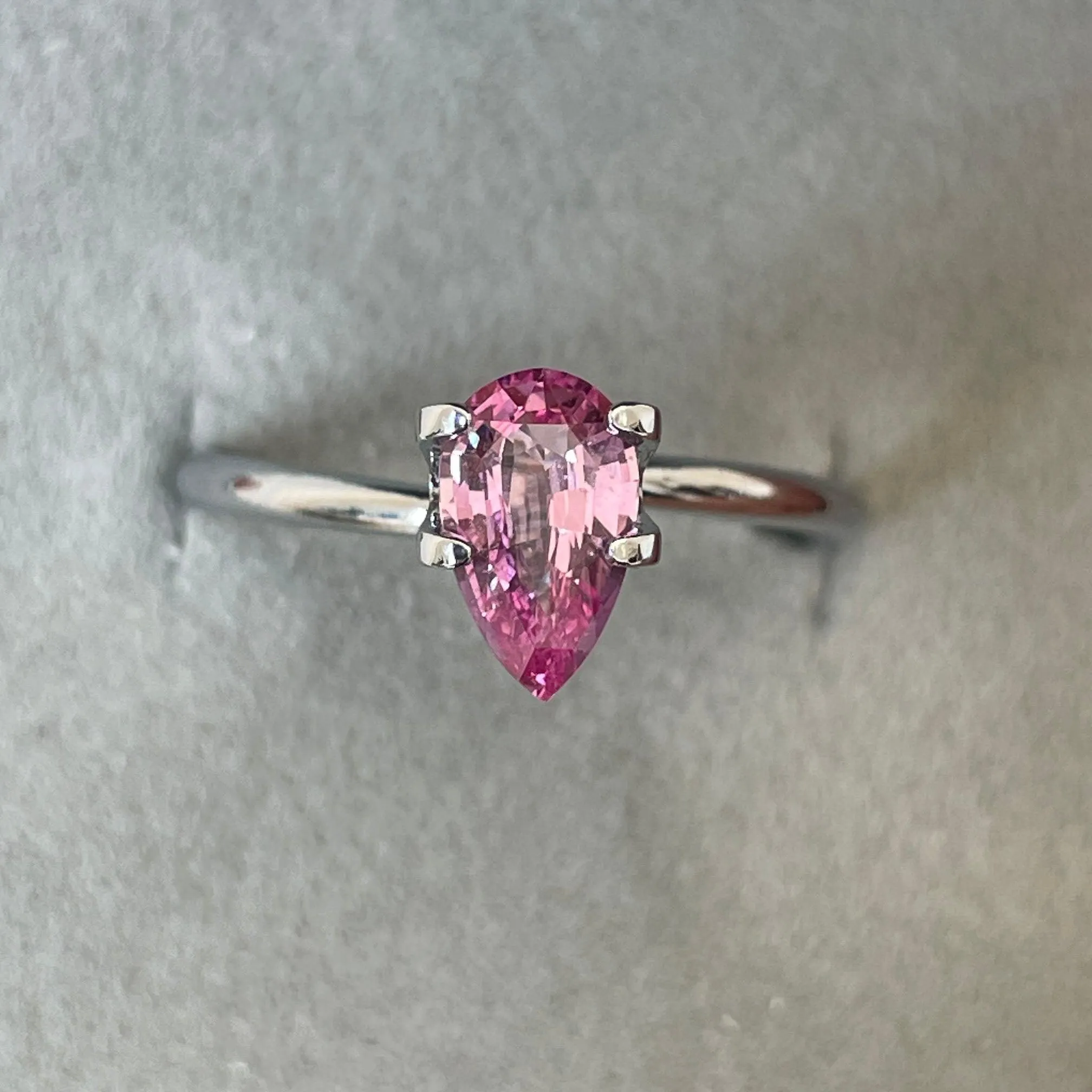 sapphire gemstone jewelry for statement pink sapphire ring natural fancy sapphire bracelets for women. 1.11 Carat Pink Sapphire