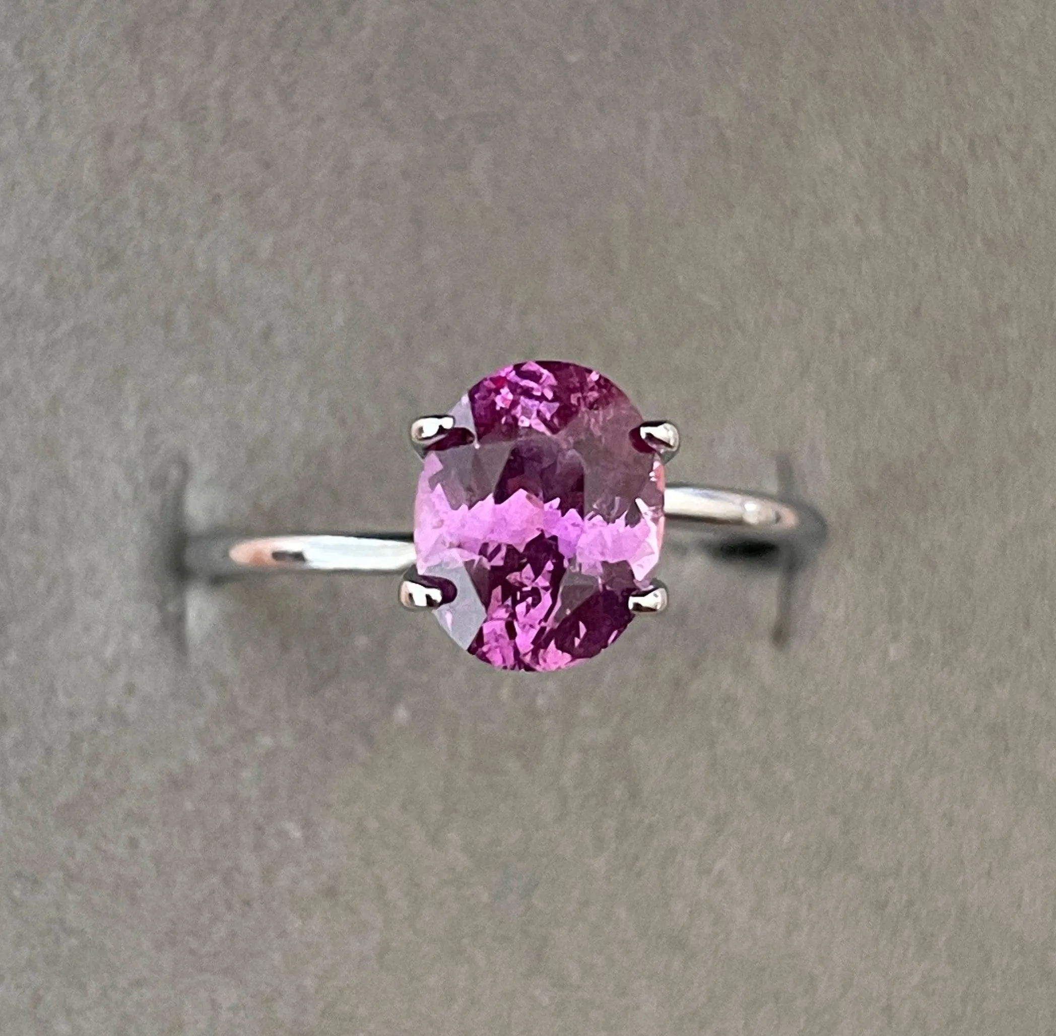 sapphire gemstone jewelry, natural fancy sapphire, Oval Pink Sapphire sapphire bracelets for women Loose Gemstone Oval 2.08 Carat Natural