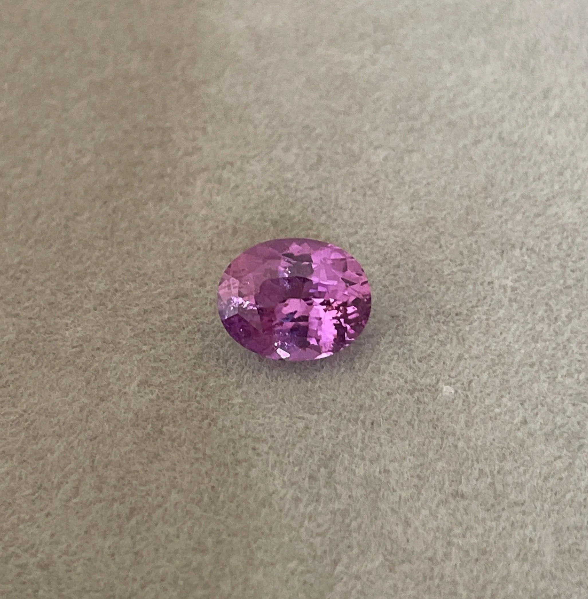 sapphire gemstone jewelry, natural fancy sapphire, Oval Pink Sapphire sapphire bracelets for women Loose Gemstone Oval 2.08 Carat Natural