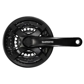 Shim Ckst,Tourney,175,24/34/42 Fc-Ty501,6/7/8Spd,W/C-Guard Tourney Ty501 6/7/8-Speed Crankset Shimano Crankarm