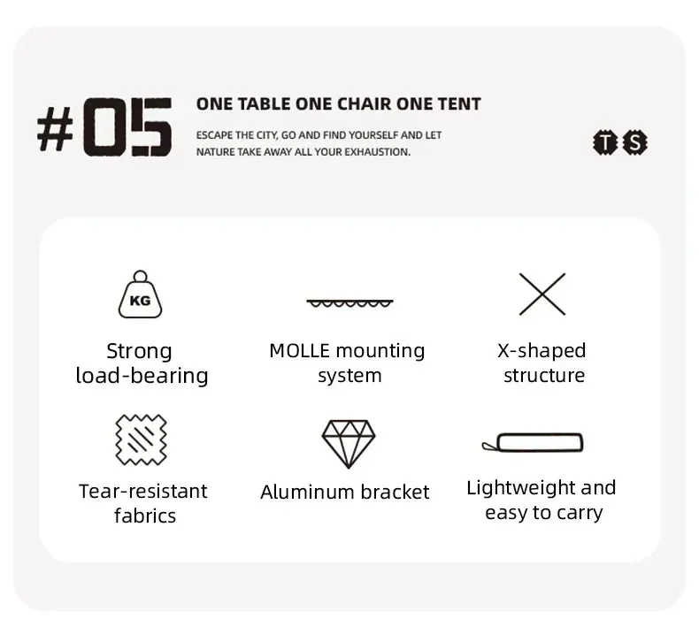 ShineTrip Outdoor Chair Aluminum Alloy Ultra Light Portable Mazha Folding Camping Chair Fishing Chair Small Bench
