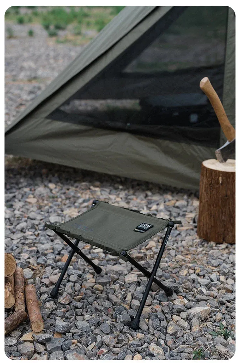 ShineTrip Outdoor Chair Aluminum Alloy Ultra Light Portable Mazha Folding Camping Chair Fishing Chair Small Bench