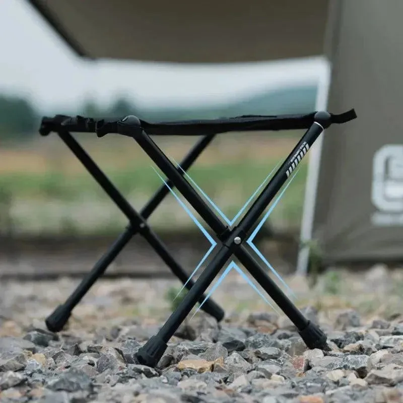 ShineTrip Outdoor Chair Aluminum Alloy Ultra Light Portable Mazha Folding Camping Chair Fishing Chair Small Bench