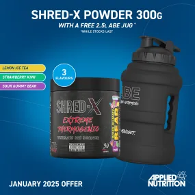 Shred-X 300g Fat Burning Thermogenic Powder