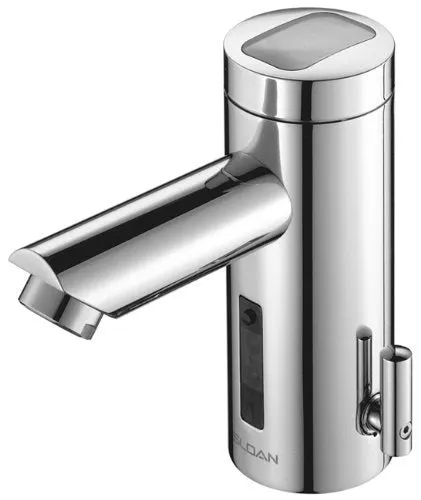 Sloan 3335017 EAF-275-ISM-CP Optima® Solar-Powered Deck-Mounted Mid Body Faucet