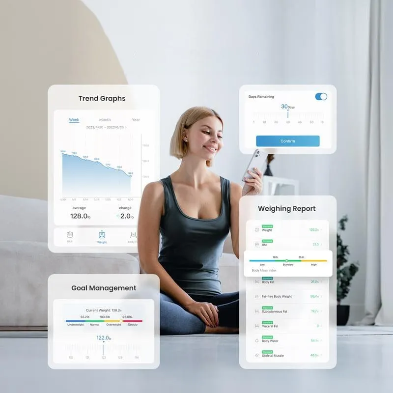 Smart Bluetooth Weight Scale