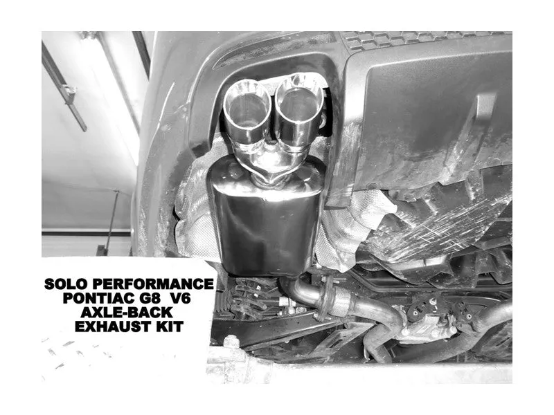 Solo Performance Exhaust Pontiac G8 V6 (2008-2009) Catback or Axleback