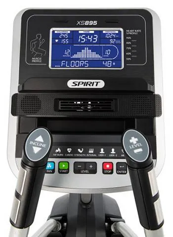Spirit XS895 HIIT Adjustable Incline Stepper