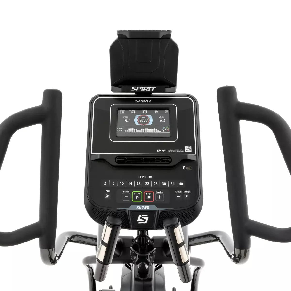 Spirit XS895 HIIT Adjustable Incline Stepper