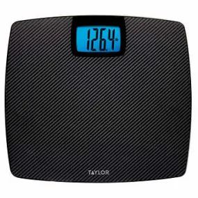 Taylor Weight Tracking Body Scale (Glass digital) - BLACK