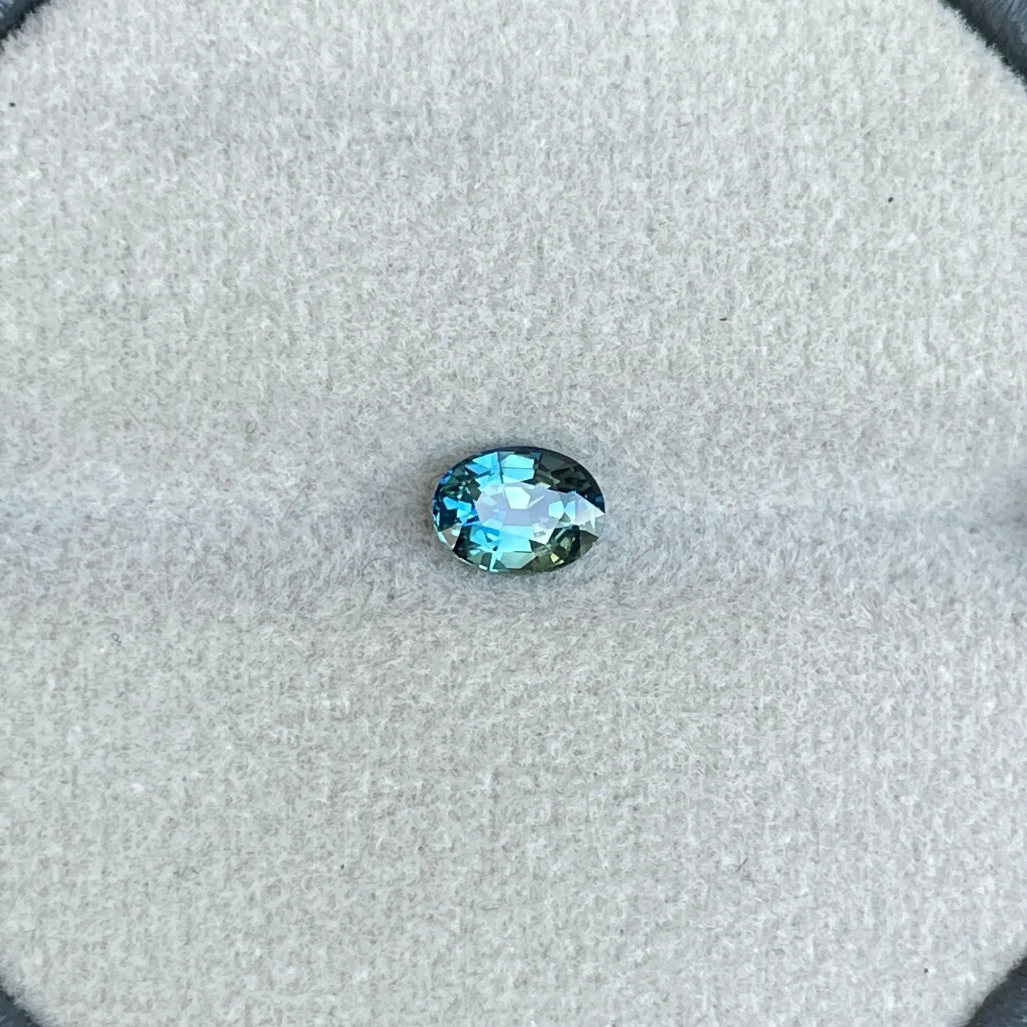 Teal sapphire, 0.81 crt blue lagoon Natural teal sapphire/ Montana sapphire/ sapphire ring/ jewellery supplies