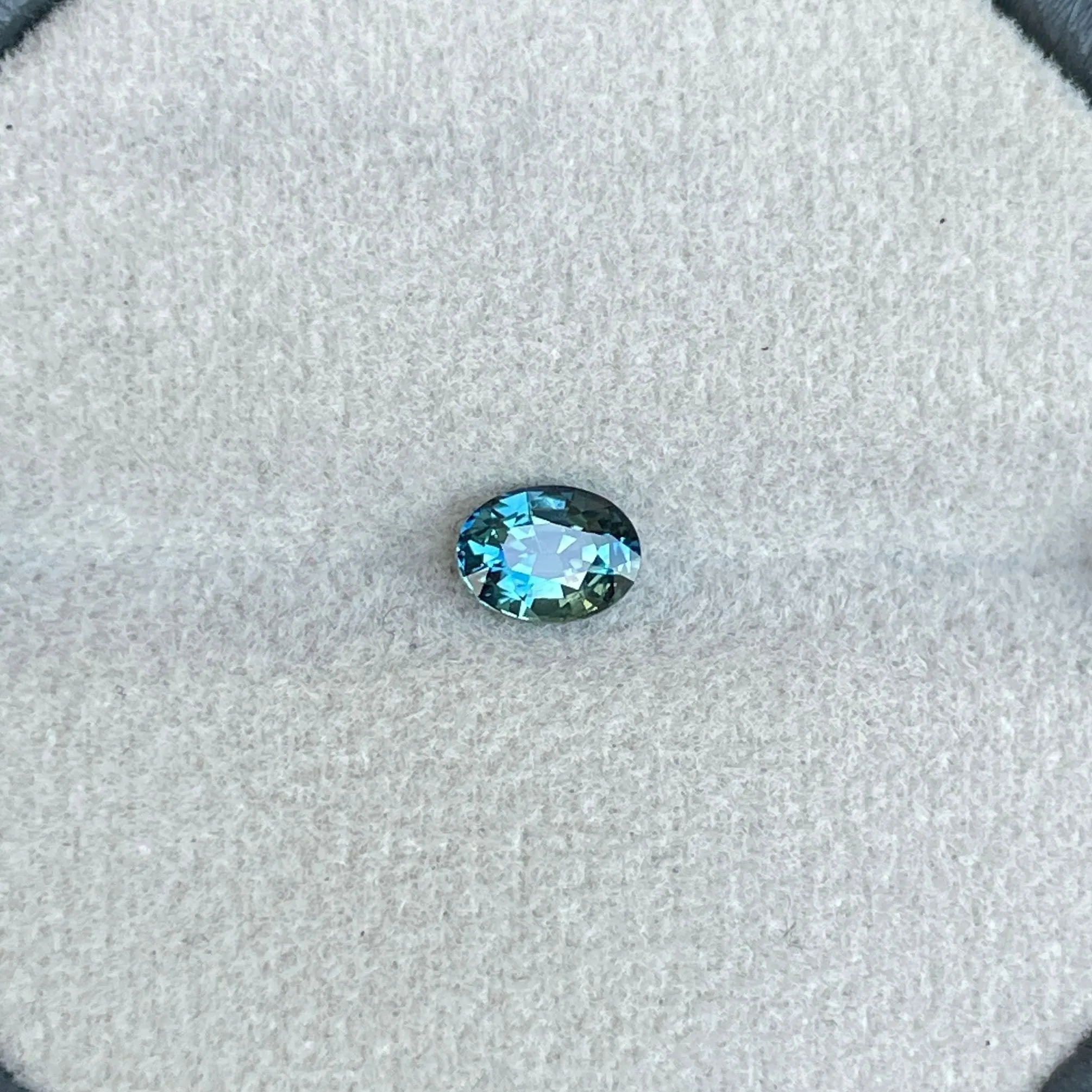 Teal sapphire, 0.81 crt blue lagoon Natural teal sapphire/ Montana sapphire/ sapphire ring/ jewellery supplies