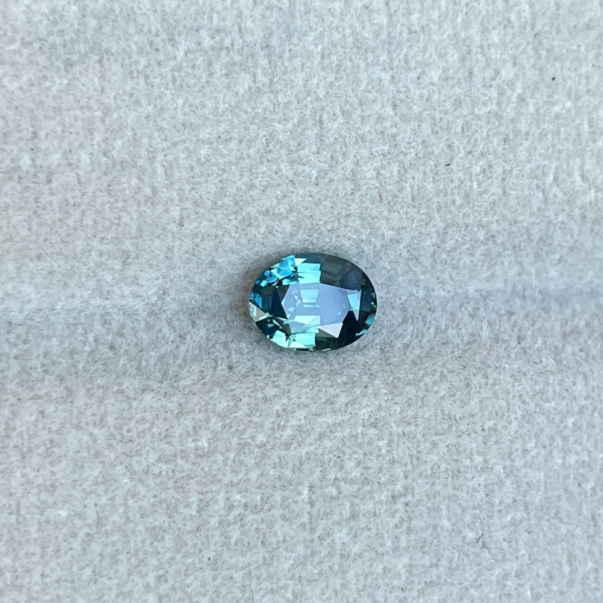 Teal sapphire stone Oval cut teal sapphire, 1.00 crt Sardinia Natural teal sapphire for engagement ring