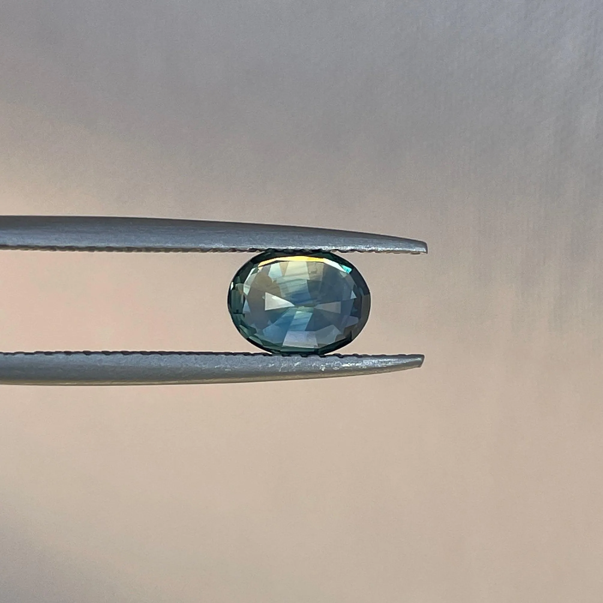 Teal sapphire stone Oval cut teal sapphire, 1.00 crt Sardinia Natural teal sapphire for engagement ring