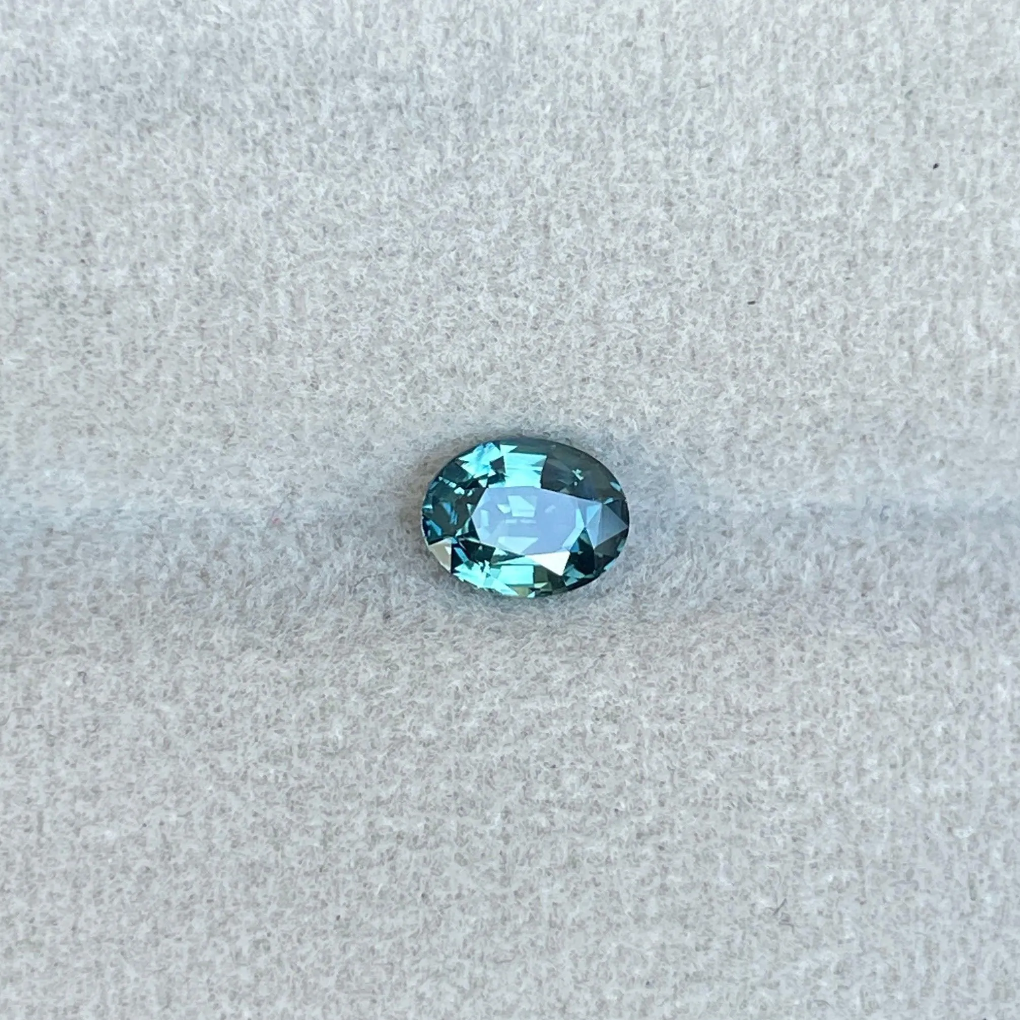 Teal sapphire stone Oval cut teal sapphire, 1.00 crt Sardinia Natural teal sapphire for engagement ring