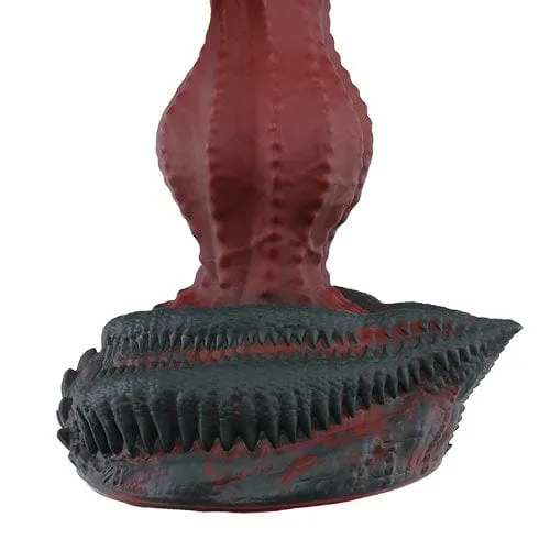 Tomax - Roaring Dragon Regular Silicone Dildo 9.6" (Wild Red)