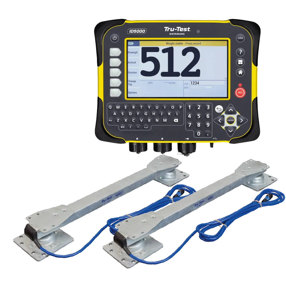Tru-test ID5000 Weigh Indicator and HD5T Load bars bundle