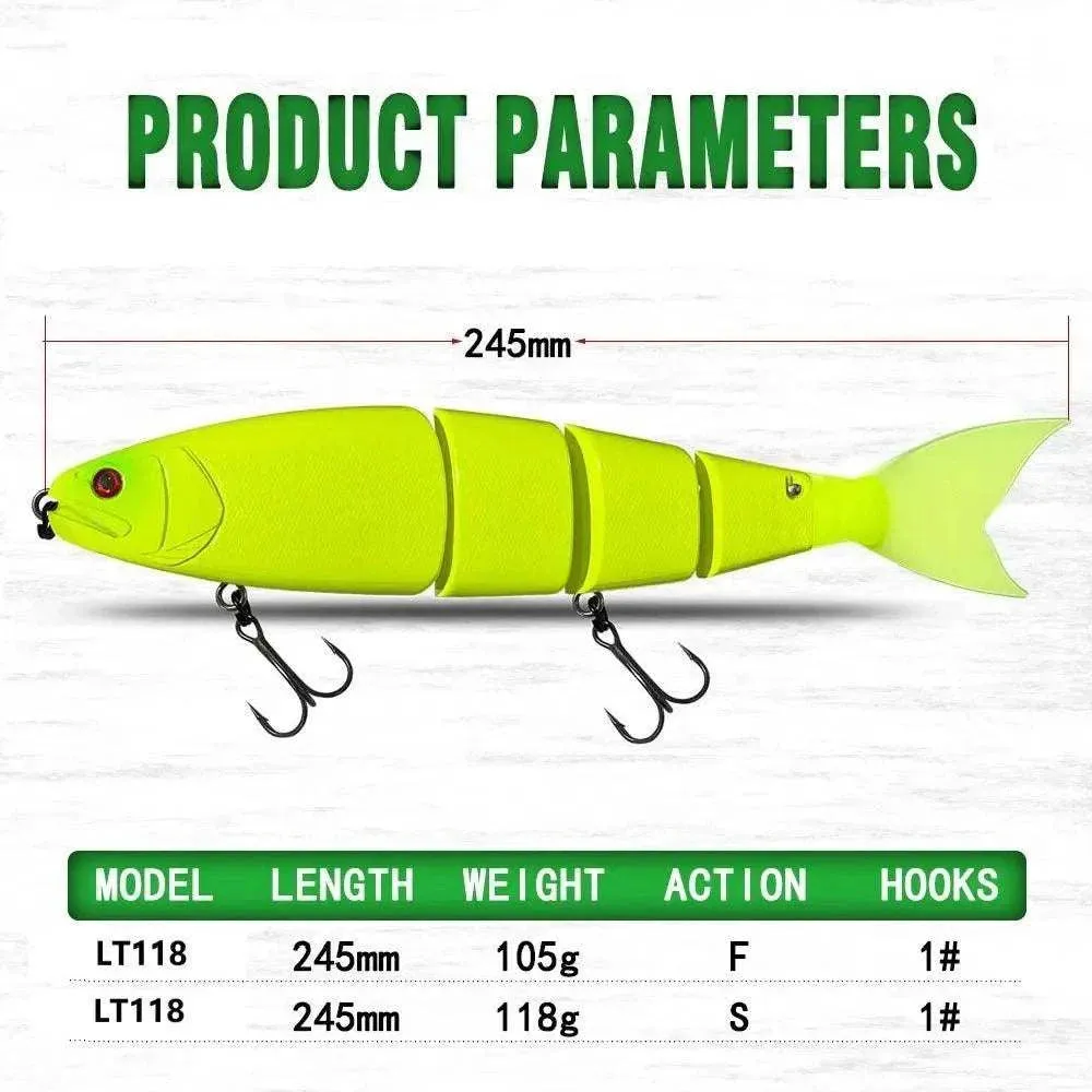 TSUYOKI Balam Swimbait Floating/Sinking 245mm