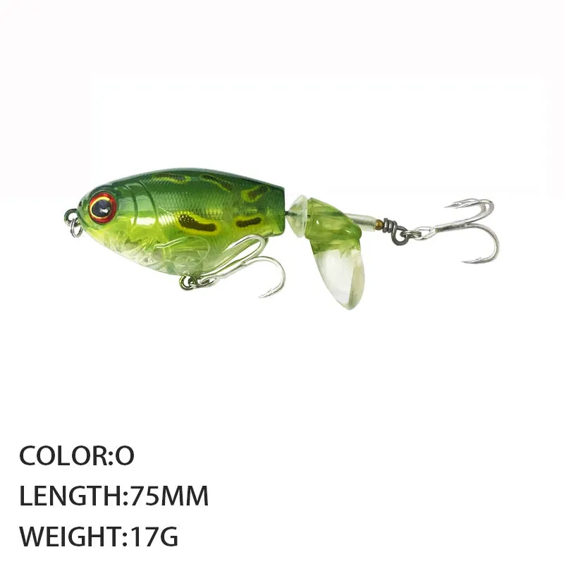 Upgraded Floating Fishing Lure Gear Equipment Kit(With Hook)