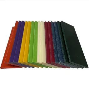 Vibe Composites- Linen Micarta- 1/8" Scales- (8 pairs)- Sample Pack
