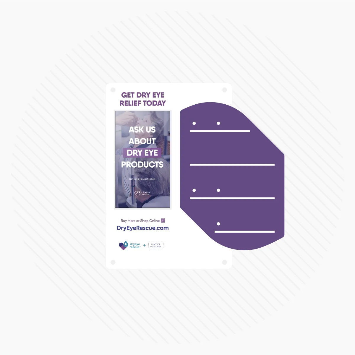 Wall Mount Content Display "Capture Rate" (Medium)