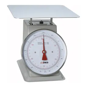 Winco SCAL-9130 130Lbs Receiving Scale, 9" Dial