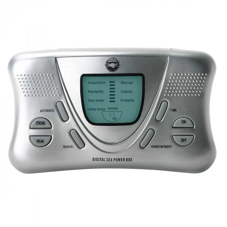 Zeus Electrosex Deluxe Digital Power Box for Electro-Stim